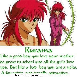 imagini - tot Kurama(fara Usagi de data asta) - Yu Yu Hakusho